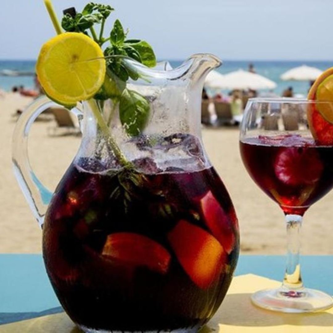 sangria, tinto de verano, španělský nápoj, sladké vino