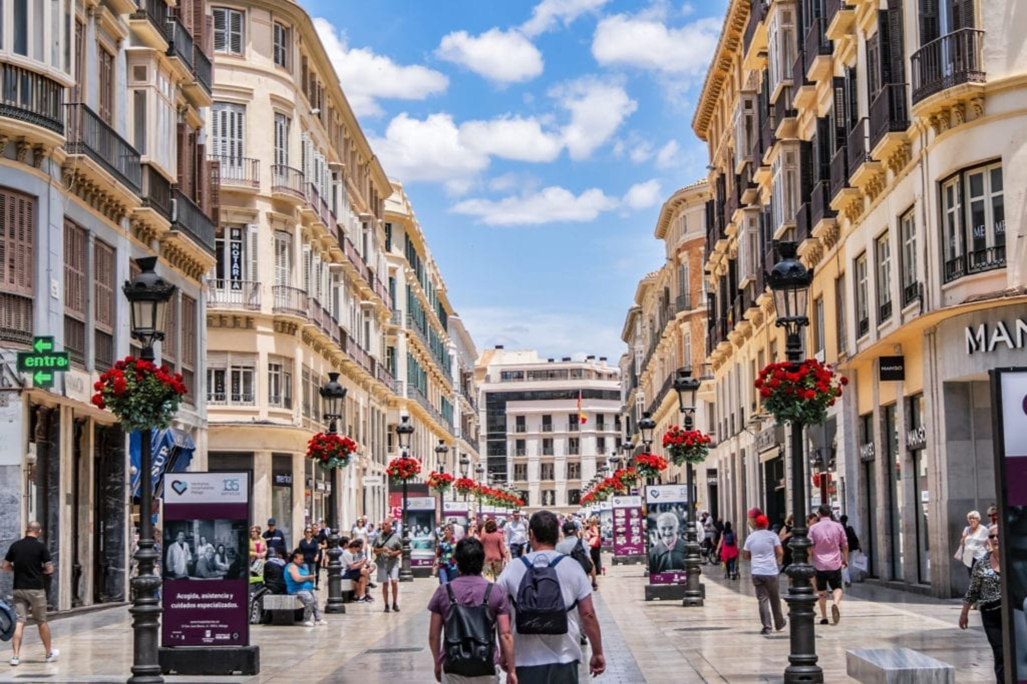 nákupy costa del sol málaga španělsko